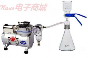 溶剂过滤器(R300活塞泵+EC-1溶剂过滤瓶,300ml玻璃漏斗，1000ml抽滤瓶)