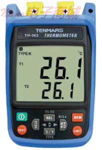 台湾泰玛斯TM-363 K型温度表