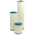 Filter Cartridges30-3/4“L滤芯，褶涤纶，50微米标称额定