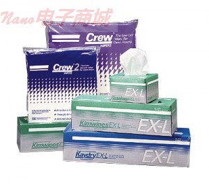 KIMWIPES ® EX-L湿巾，4-1/2“X 8-1/2”，60盒/箱，280/box