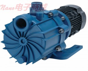 Finish Thompson 聚偏氟乙烯磁性驱动器自吸式离心泵，78GPM - 40FT，三相，1HP，TEFC电机