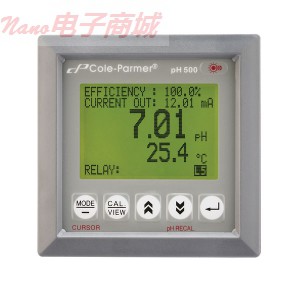 Cole-Parmer 550 pH /温度1/4-DIN，控制器