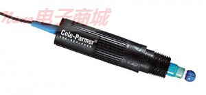 Cole-Parmer® 凝胶填充侧面安装电极，单结，1千欧RTD，10英尺的电缆，BNC