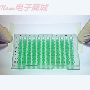 ThermalSeal ™薄膜热循环，聚烯烃，2密耳与100/case硅胶粘剂，光学透明薄膜