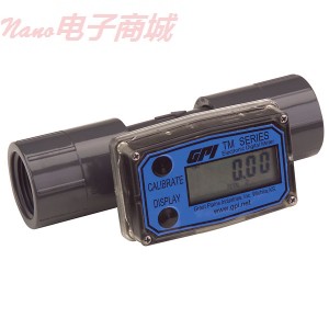 美国GPI 流量计/累加器，1至10 GPM 1/2“NPT（F）过程连接