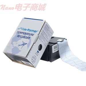 Cole-Parmer 一次性使用温度记录仪; 20天，-20至100°F/-28至38°C,EW-80150-60