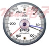 美国PTC  313CRRMM带有最大最小辅助手的四磁铁式工业导轨表面温度计
