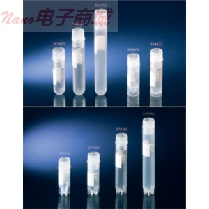 NUNC 379189 Nunc CryoTubesTM冻存管，内旋盖，聚丙烯冻存管和内旋盖，已灭菌，具有书写区，建议工作容量，3.6ml