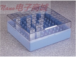 -ROC  带13×13间隔器的冻存盒CryoBox with 13 x 13 divider, white PC with clear lid