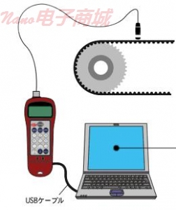 日本UNITTA U-508音波皮带张力计,带USB功能