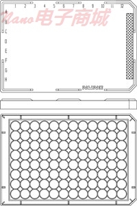 Nunc 256665 Nunc 96孔板配件 上部结构 黑色