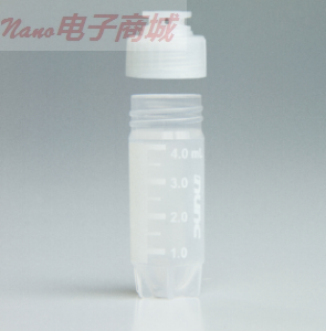 Nunc 374321-ROS 5ml外旋通用型广口冻存管，架装.Nunc Universal Low Profile 5mL,  White Patch, Sterile