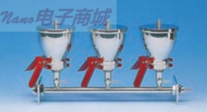 Whatman AS300/3多通道不锈钢真空过滤系统10445830 AS300/3 SS VAC3 500ML 1/PK