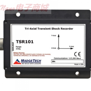 MadgeTech/迈捷克 Shock101-100-EB振动记录仪