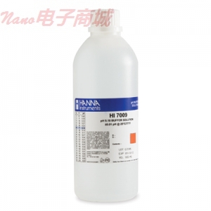 哈纳HANNA HI7009L常规酸度标准缓冲液,500ML