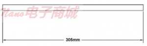 美国UIC CM251-007 INSERT, CERAMIC, UNSLOTTED, 12.7 MM X 9.6 MM X 12